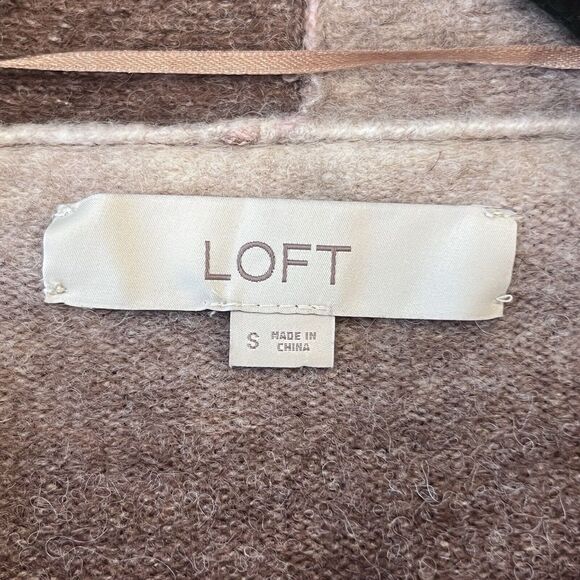 LOFT Ombré Pocket Open Cardigan Size Small - Picture 4 of 9